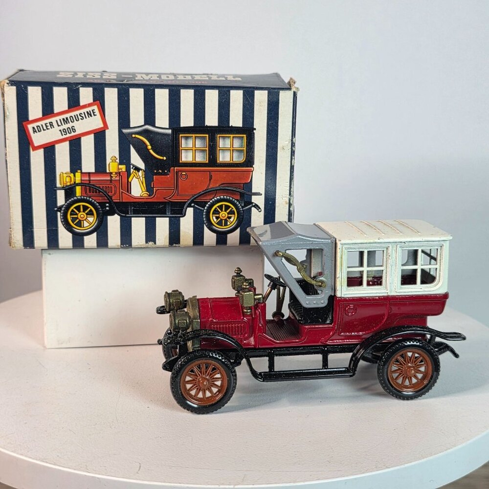 Vintage 1966 Ziss Model 1:43 Adler Limousine 1906 Die-Cast Car